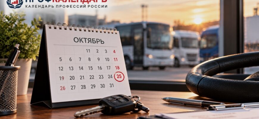 Поздравления с Днём автомобилиста 25 октября 2026 – водителям и коллегам